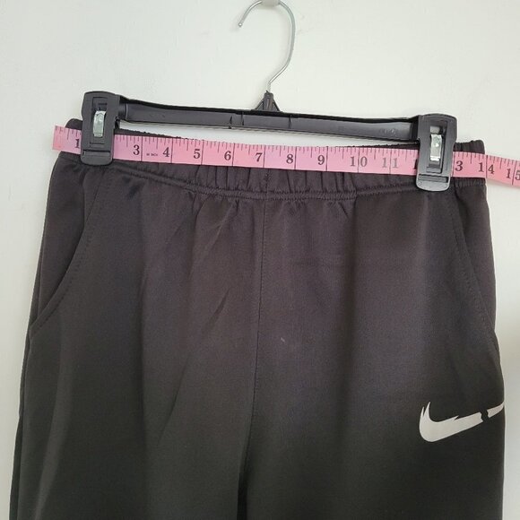 Nike Fragile Do Not Drop Spell Out Jogger Long Sweat Pants Black White Sz Medium - Picture 12 of 14